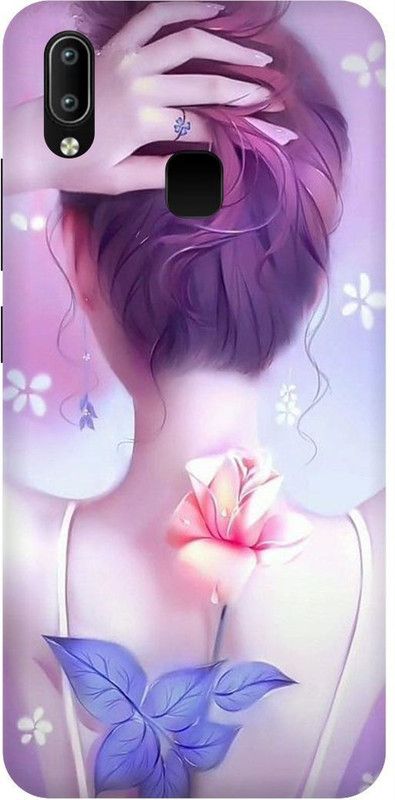 Zaplab Back Cover for Vivo Y95, 1807, 1818, beautiful girl Printed  (Multicolor, Hard Case, Pack of: 1)