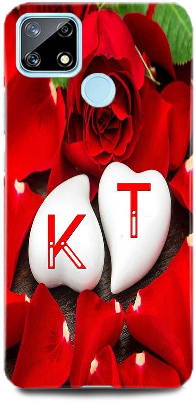 MP ARIES MOBILE COVER Back Cover for REALME C25S, RMX3197,K LOVES T NAME,K NAME, T LETTER, ALPHABET,K LOVE T NAME  (Multicolor, Hard Case, Pack of: 1)
