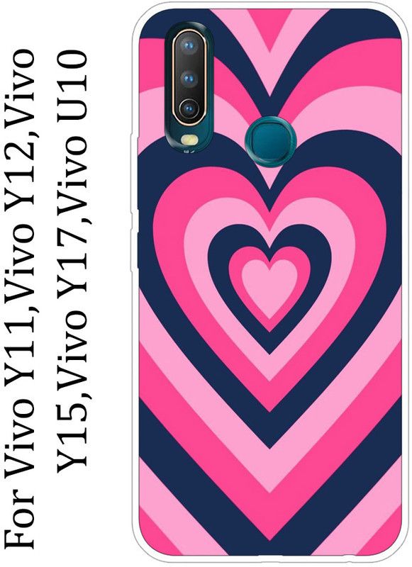 Anami Back Cover for vivo Y11, vivo Y12, vivo Y17, vivo U166  (Multicolor, Grip Case, Silicon)