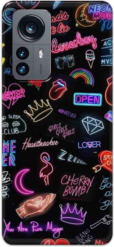 NDCOM Back Cover for Xiaomi 12 Pro 5G Friends Don’t Lie Printed  (Multicolor, Hard Case, Pack of: 1)