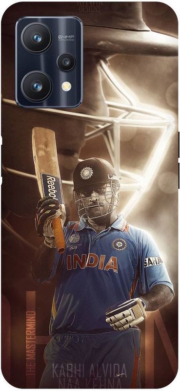 THE NARAYANA COLLECTIONS Back Cover for REALME 9 PRO- RMX3471-DHONI,THALA,STYLISH,MSD,CSK  (Multicolor, Hard Case, Pack of: 1)