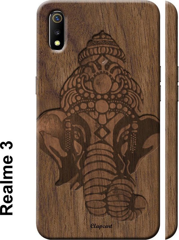 Clapcart Back Cover for Realme 3i  (Multicolor, Grip Case, Pack of: 1)