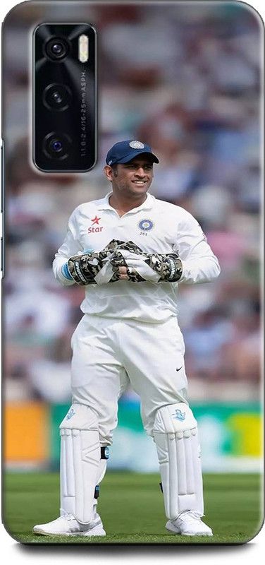 Afterglow Back Cover for Vivo V20 SE MS DHONI, CRICKET, DHONI, MSD, INDIAN KHILADI, KHILADI  (Multicolor, Shock Proof, Pack of: 1)