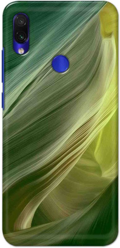 NDCOM Back Cover for Redmi Note 7 Pro Green Printed  (Multicolor, Hard Case, Pack of: 1)
