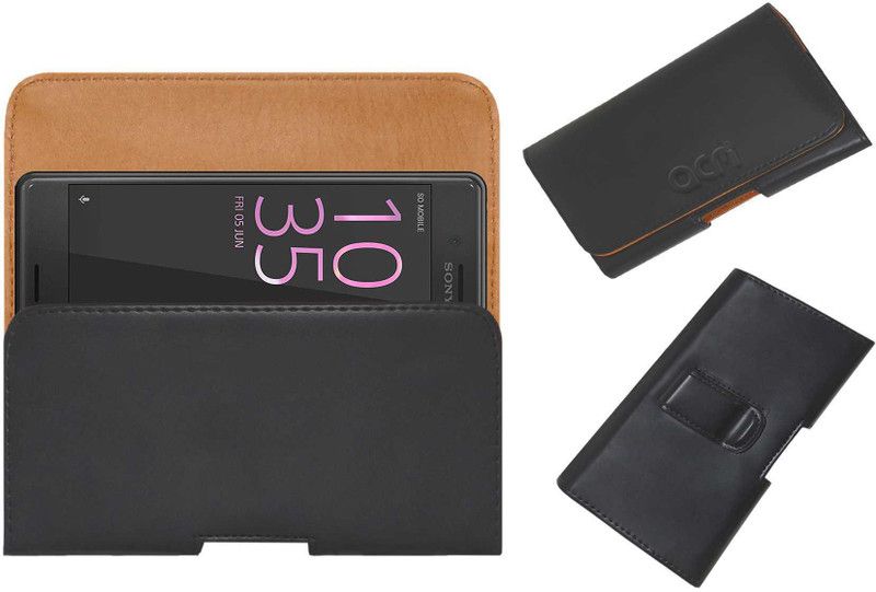 ACM Pouch for Sony Xperia X  (Black, Holster, Pack of: 1)
