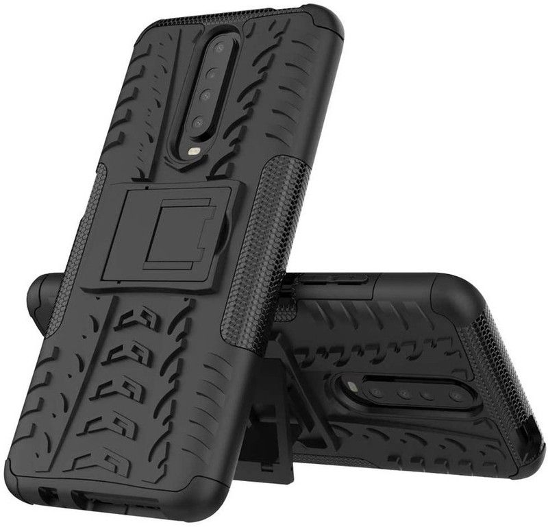 Elica Back Cover for Xiaomi Redmi K30 5G  (Black, Rugged Armor, Pack of: 1)