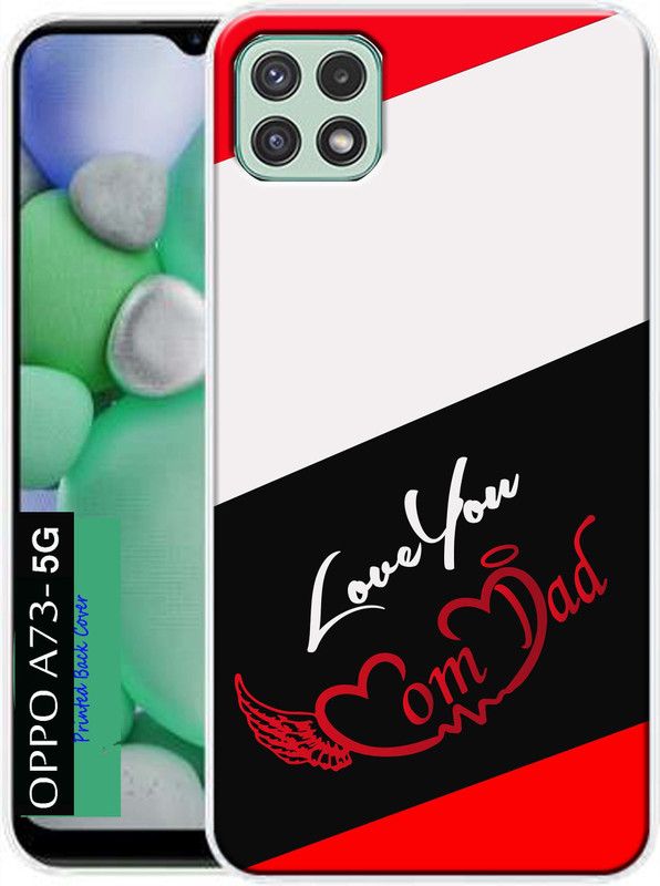 LargCiager Back Cover for Oppo A73-5G  (Multicolor, Dual Protection, Silicon, Pack of: 1)