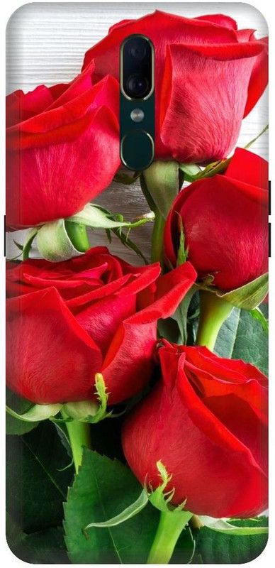 SSMORYA Back Cover for OPPO F11, Rose flower Multicolour Printed  (Multicolor, Shock Proof, Pack of: 1)