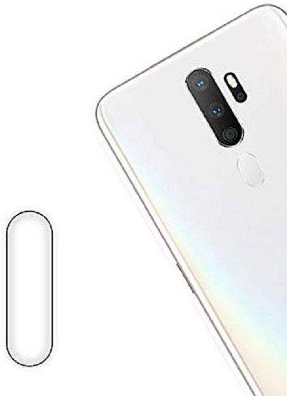 Hi-Tech Back Camera Lens Ring Guard Protector for Oppo A5(2020) Scratch resistant glass  (Pack of: 1)