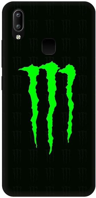 URCHIN Back Cover for Vivo Y91  (Black, Green, Shock Proof, Pack of: 1)