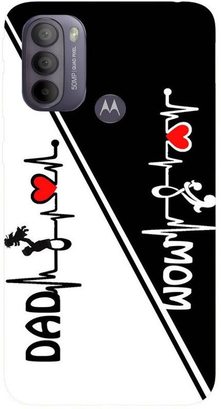 SGRB Enterprises Back Cover for Motorola G71  (Black, White, Waterproof, Silicon)