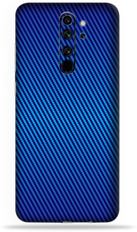 OggyBaba Xiaomi Note 8 Pro, Skin Guard, An Elegant Mobile Skin  (Blue carbon fiber skin with ultra matte finish)