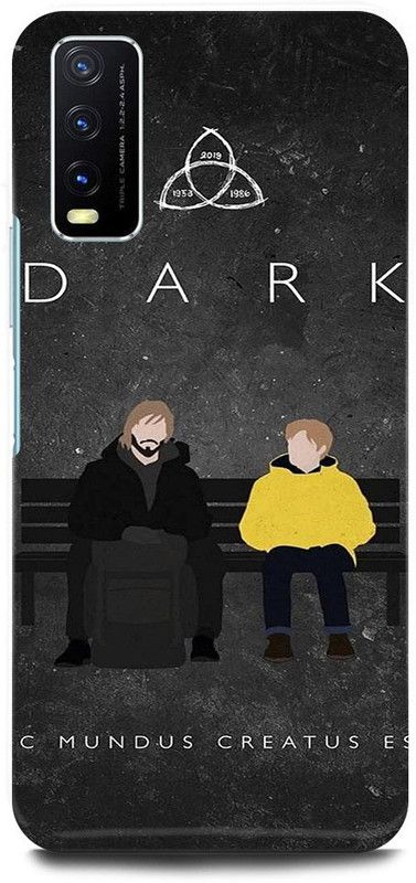 ZIGTOZAG SHOPPE Back Cover for vivo Y20G , v2065, DARKNETFLIX, DARKSERIES, SEASONS,  (Multicolor, Hard Case)