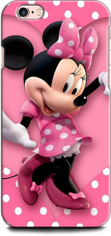 KEYCENT Back Cover for APPLE iPhone 6 MICKEY MOUSE, ART, CARTOON, TEDDY, DOLL, ANIME  (Multicolor, Shock Proof, Pack of: 1)
