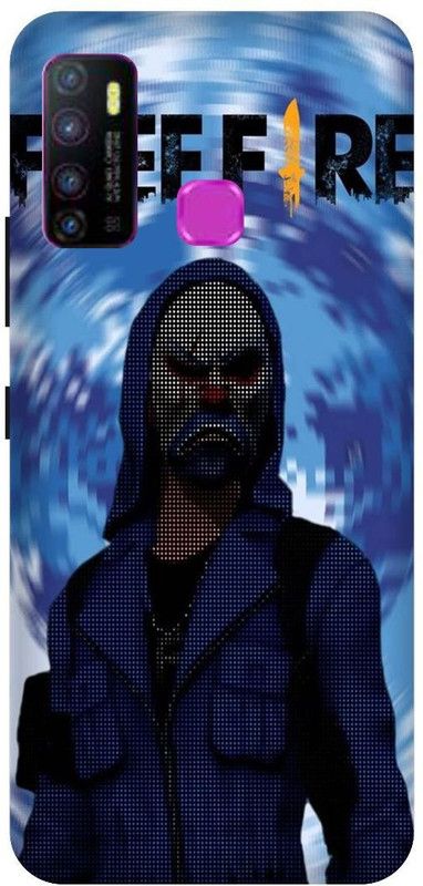 itrusto Back Cover for Infinix Hot 9 , Infinix Hot 9 Free Fire BACK COVER  (Multicolor, Hard Case, Pack of: 1)