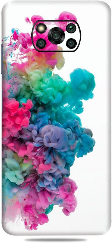 Gizmo Wraps Xiaomi Poco x3 Pro, Color Splash Mobile Skin  (Multicolor Skin Wrap With Premium Matte Finish)