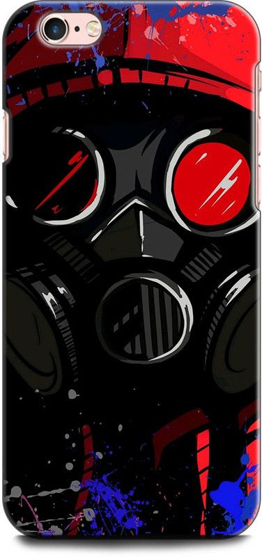 KEYCENT Back Cover for APPLE iPhone 6s Plus, MAN, MASK, SMOKE, SPARKS, HOOD, RESPIRATOR, COLORFULL  (Multicolor, Shock Proof, Pack of: 1)