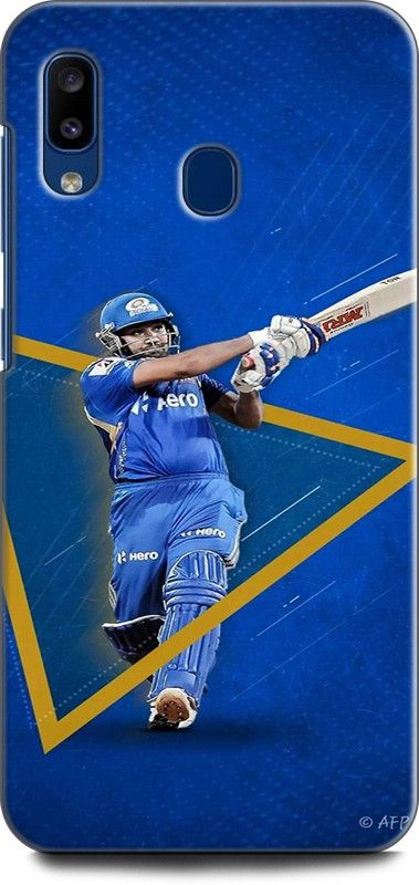 Afterglow Back Cover for SAMSUNG Galaxy M10s ROHIT SHARMA, BCCI,CRICKETER, INDIAN KHILADI, IPL, MI, T20  (Multicolor, Shock Proof, Pack of: 1)