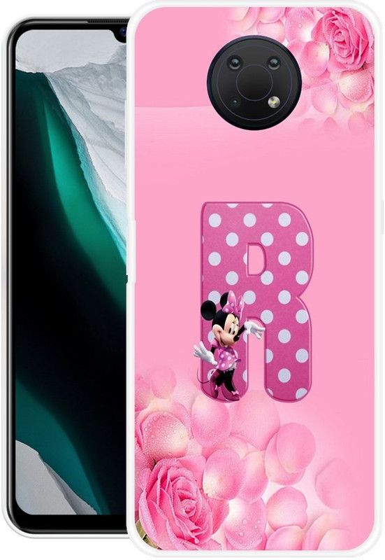 SHIVKUDI Back Cover for Nokia G10  (Pink, Grip Case, Silicon, Pack of: 1)