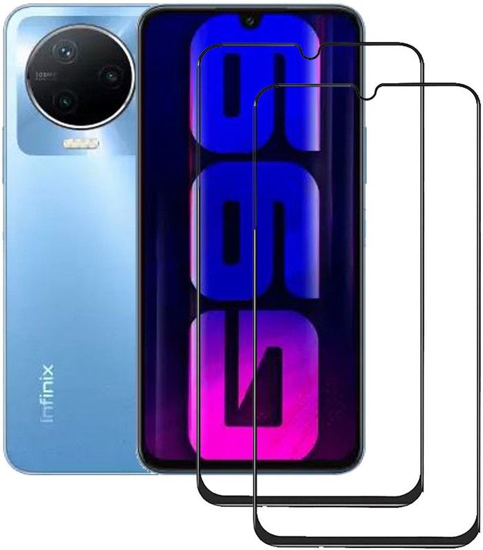 NSTAR Edge To Edge Tempered Glass for Infinix Note 12 Pro  (Pack of 2)