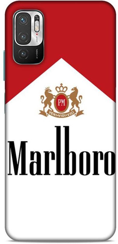 Printabulous Back Cover for Redmi Note 10T 5G, Poco M3 Pro  (Red, White)