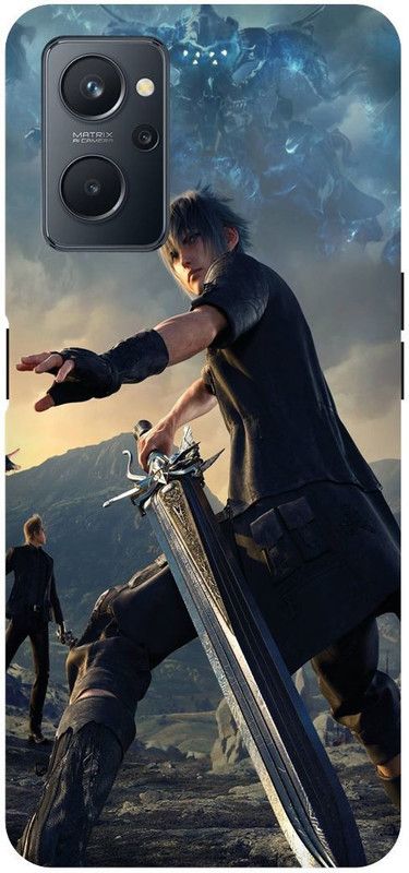 Bluvver Back Cover for OPPO A76, CPH2375 Printed Final Fantasy,Game Back Cover  (Multicolor, Hard Case, Pack of: 1)