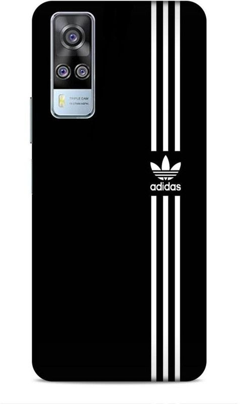 CRAFTARA Back Cover for VIVOY51 Y51a  (Black, White, Hard Case)