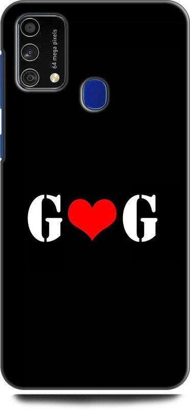 Afterglow Back Cover for SAMSUNG Galaxy M31 G G, G LOVES G, NAME, LETTER, ALPHABET, GG LOVE, HART  (Multicolor, Shock Proof)