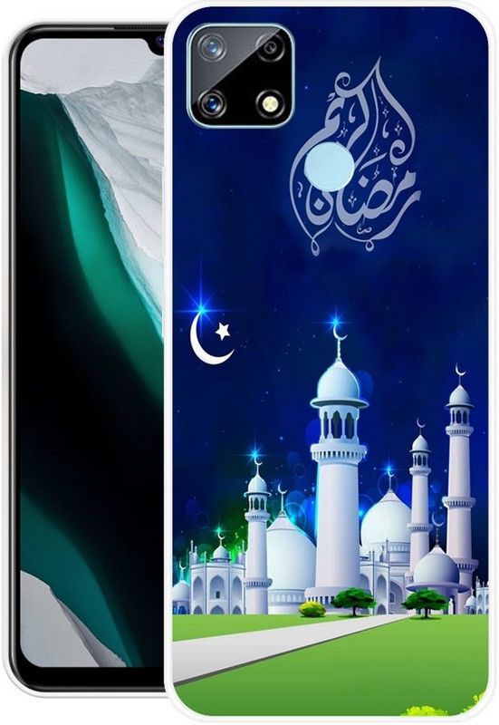 BLUEBUG Back Cover for Realme Narzo 20  (Multicolor, Grip Case, Silicon, Pack of: 1)