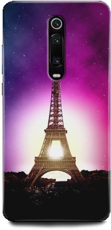 INDICRAFT Back Cover for Mi Redmi K20, Eiffel tower, Printed  (Multicolor, Shock Proof, Pack of: 1)