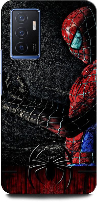 GRAFIQE Back Cover for Vivo V23e 5G SPIDERMAN, SPIDERMAN LOGO, SPIDERMAN, IRON MAN  (Multicolor, Shock Proof, Pack of: 1)