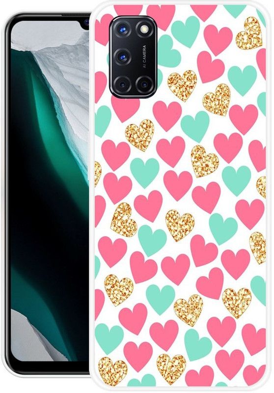 SUPER CASE Back Cover for Oppo A52  (Multicolor, Grip Case, Silicon)