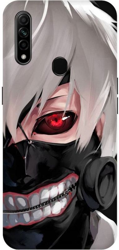 URCHIN Back Cover for Oppo A31 Tokyo Ghoul, Keneki, Anime, Ghoul, Superpower, Heros, Skull, Dark  (Multicolor, Shock Proof, Pack of: 1)