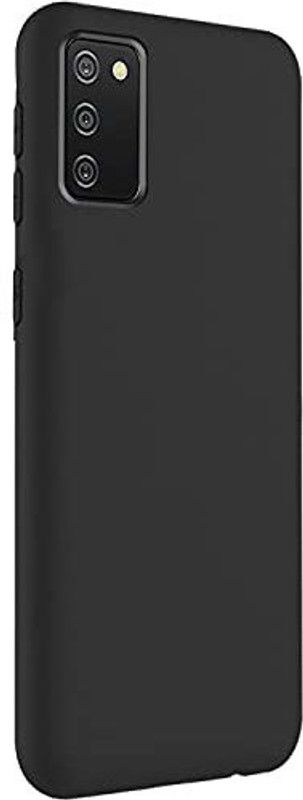 INFINITYWORLD Back Cover for Samsung Galaxy F02S  (Black, Pack of: 1)