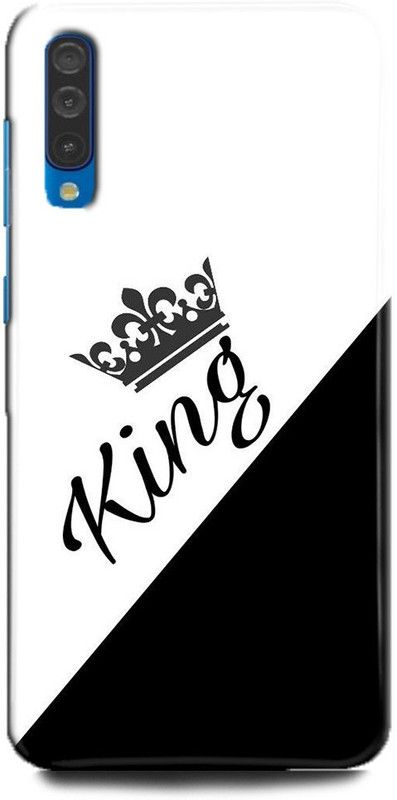 FIKORA Back Cover for Samsung Galaxy A50/SM-A505FZKDINS KING PRINTED  (Multicolor, Hard Case, Pack of: 1)