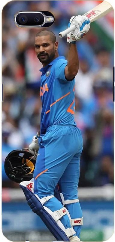 NDCOM Back Cover for OPPO K1 Shikhar Dhawan Gabbar Printed  (Multicolor, Hard Case, Pack of: 1)