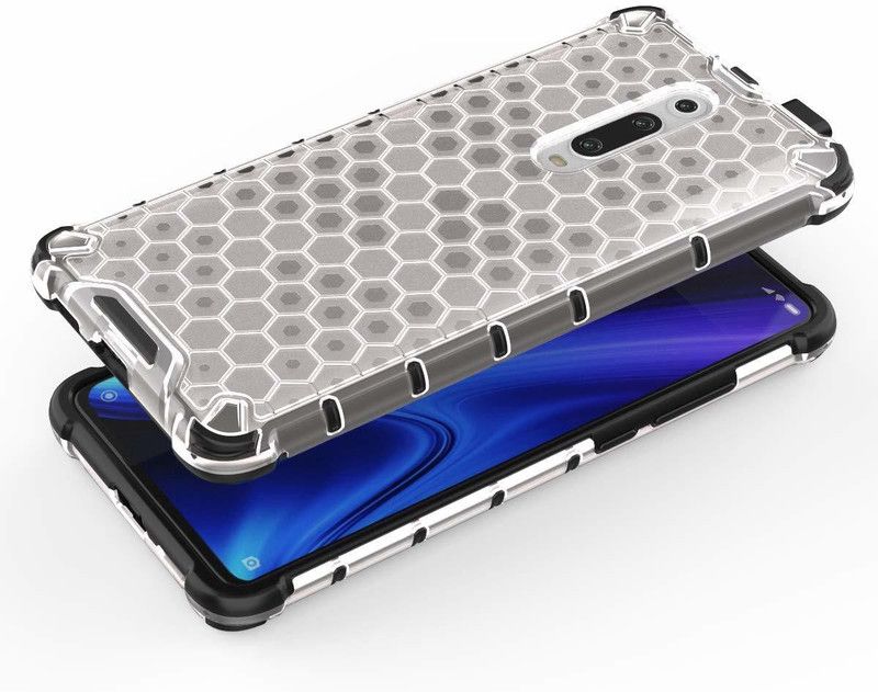 NewSelect Back Cover for Mi K20 Pro  (White, Grip Case, Pack of: 1)