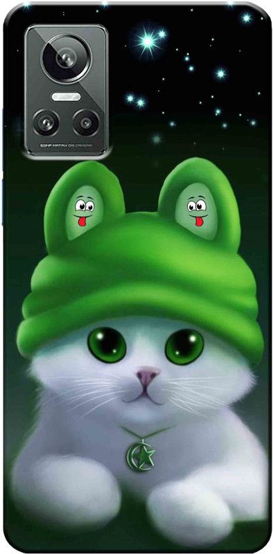 Auqueno Back Cover for Realme GT Neo 3 5G 2841  (Multicolor, 3D Case, Silicon, Pack of: 1)