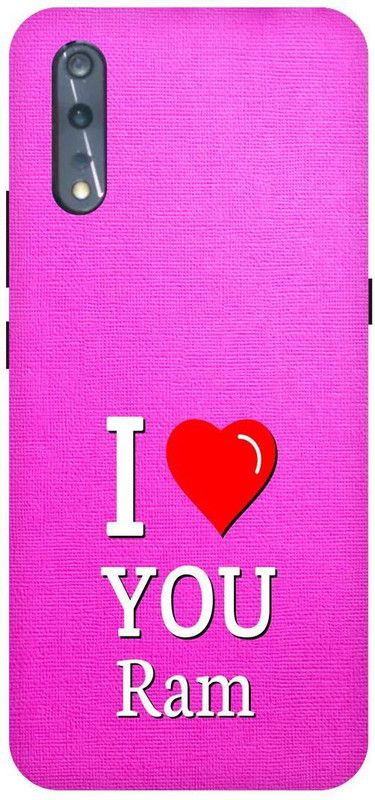 Zaplab Back Cover for Vivo Z1x,Vivo 1917,PD1921F_EX, I Love You Ram Printed Back Cover  (Multicolor, Hard Case, Pack of: 1)