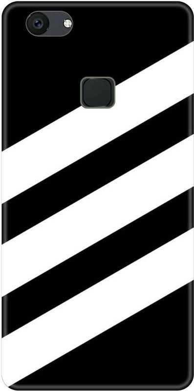 Smutty Back Cover for Vivo Y81, Vivo 1808, Vivo 1803 - Angled Stripes Print  (Multicolor, Hard Case, Pack of: 1)