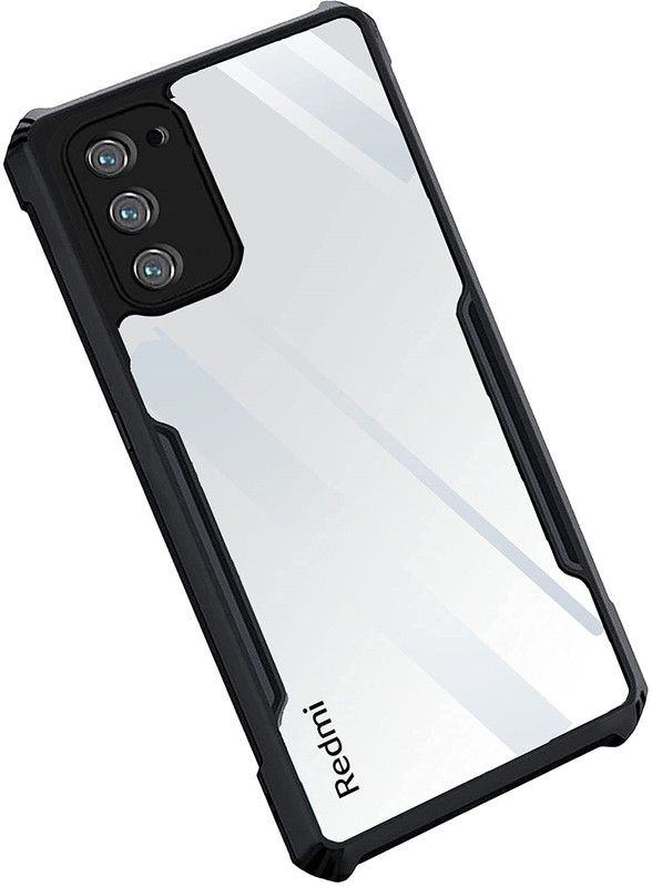 Mobilive Back Cover for Samsung Galaxy A03s Shockproof Eagle Bumper Protective Back Cover  (Black, Shock Proof, Pack of: 1)