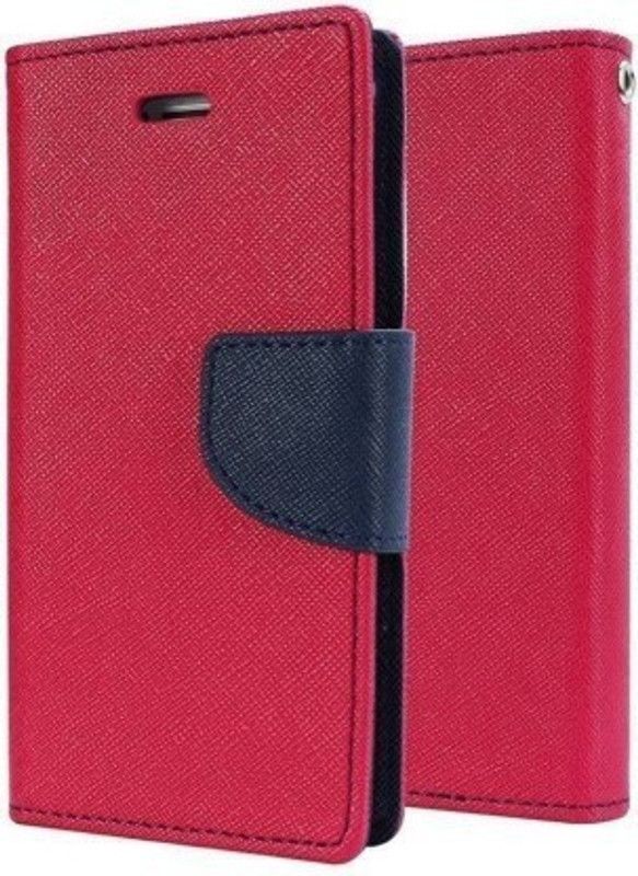 Makeshift Flip Cover for Vivo Y31s  (Pink, Dual Protection, Pack of: 1)