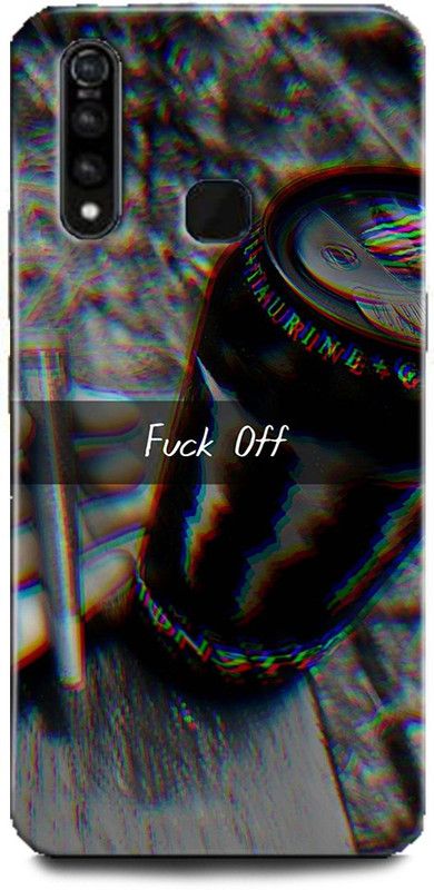 Afterglow Back Cover for Vivo Z1Pro FUKK OFF, ATTIUDE, MOOD OFF  (Multicolor, Shock Proof)