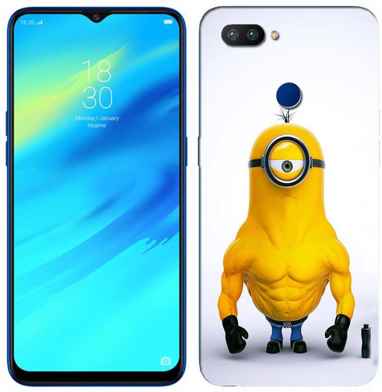 METOO Back Cover for Realme 2 Pro  (Multicolor, Dual Protection, Silicon)