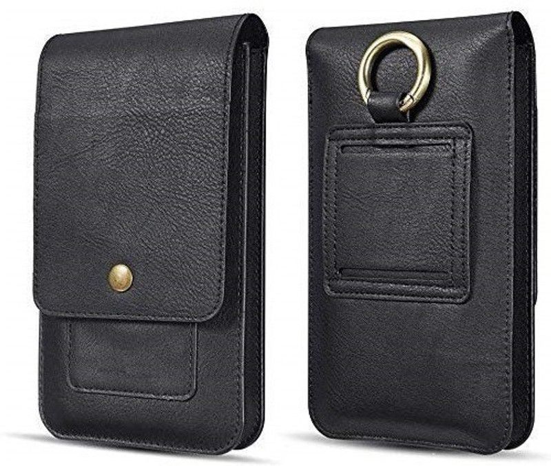 HARITECH Pouch for Mi A1 / Mi 8 Explorer / Mi 8  (Black, Holster, Pack of: 1)