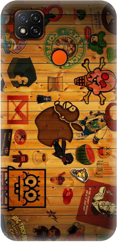 Smutty Back Cover for Mi Redmi 9, M2006C3MII, M2004C3MI - Graffiti Print  (Multicolor, Hard Case, Pack of: 1)