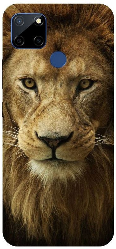 URCHIN Back Cover for Redmi 9C Lion, King, Logo, Black, Lion King  (Multicolor, Shock Proof)