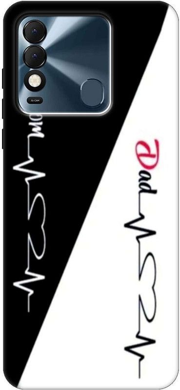 Abuy Back Cover for Tecno Spark 8T  (Black, White, Flexible, Silicon)