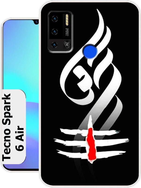 Allit Back Cover for Tecno Spark 6 Air  (Multicolor, Dual Protection, Silicon, Pack of: 1)