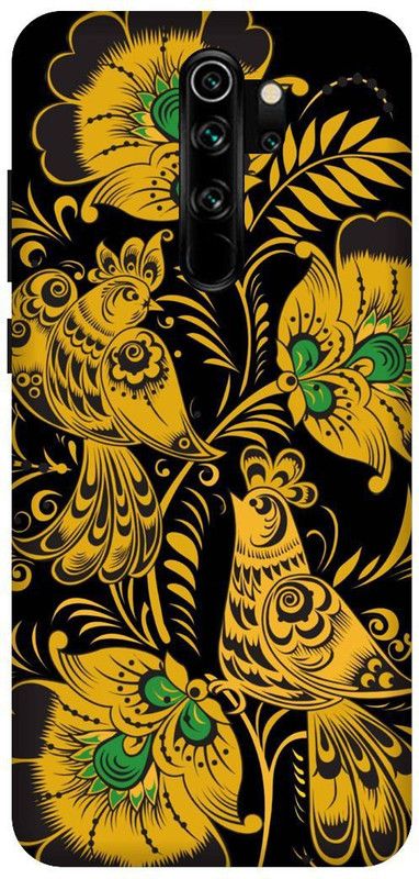 SSMORYA Back Cover for Mi Redmi Note 8 pro (Flower) Printed Back Cover  (Multicolor, Waterproof, Pack of: 1)